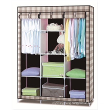 New design Canvas Wardrobe\Useful Clothes Storage Cabinet Wardrobe\ House Easy Taking Wardrobe